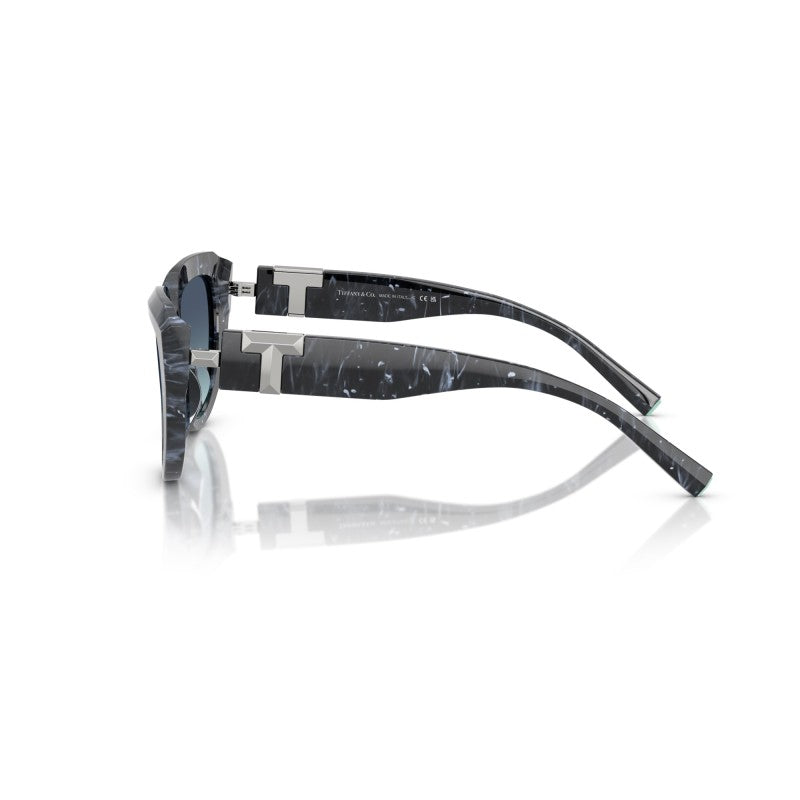 OCCHIALE DA SOLE DONNA | TIFFANY TF 4238U - 84349S NERO A STRISCE - CALIBRO 55