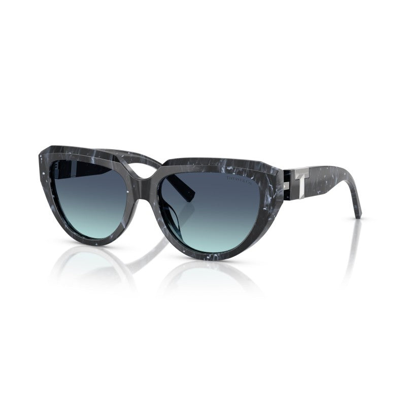 OCCHIALE DA SOLE DONNA | TIFFANY TF 4238U - 84349S NERO A STRISCE - CALIBRO 55