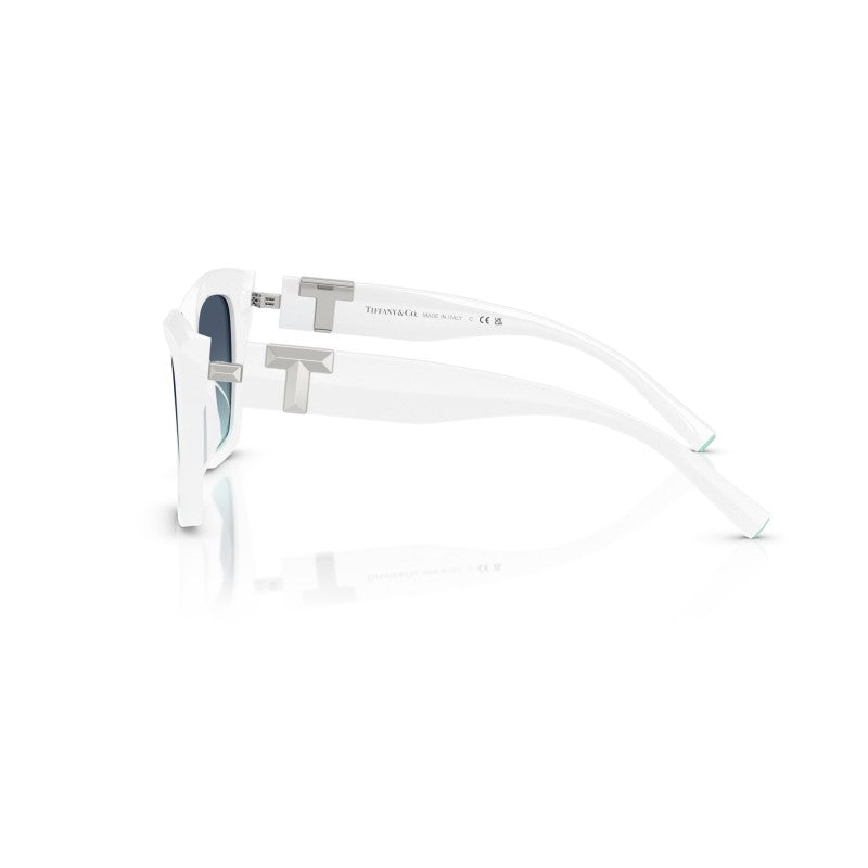 OCCHIALE DA SOLE DONNA | TIFFANY TF 4239U - 83929S BIANCO BRILLANTE - CALIBRO 52