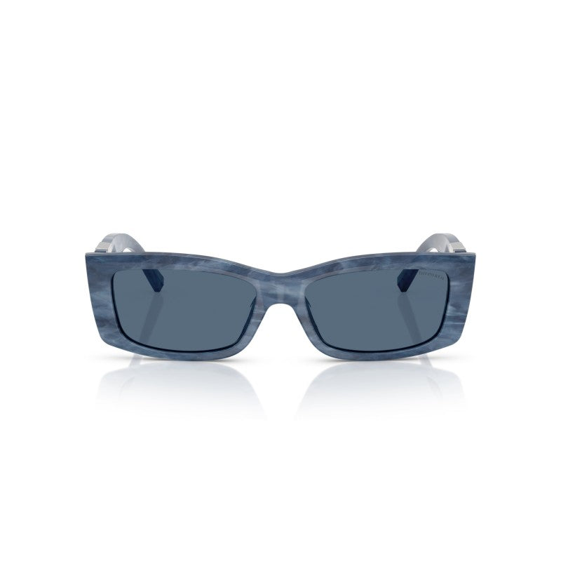 OCCHIALE DA SOLE DONNA | TIFFANY TF 4240U - 843280 TANZANITE STRIATA - CALIBRO 54