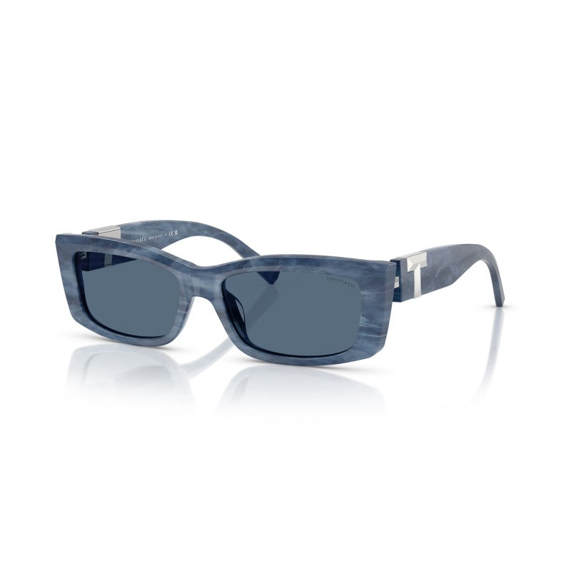 OCCHIALE DA SOLE DONNA | TIFFANY TF 4240U - 843280 TANZANITE STRIATA - CALIBRO 54