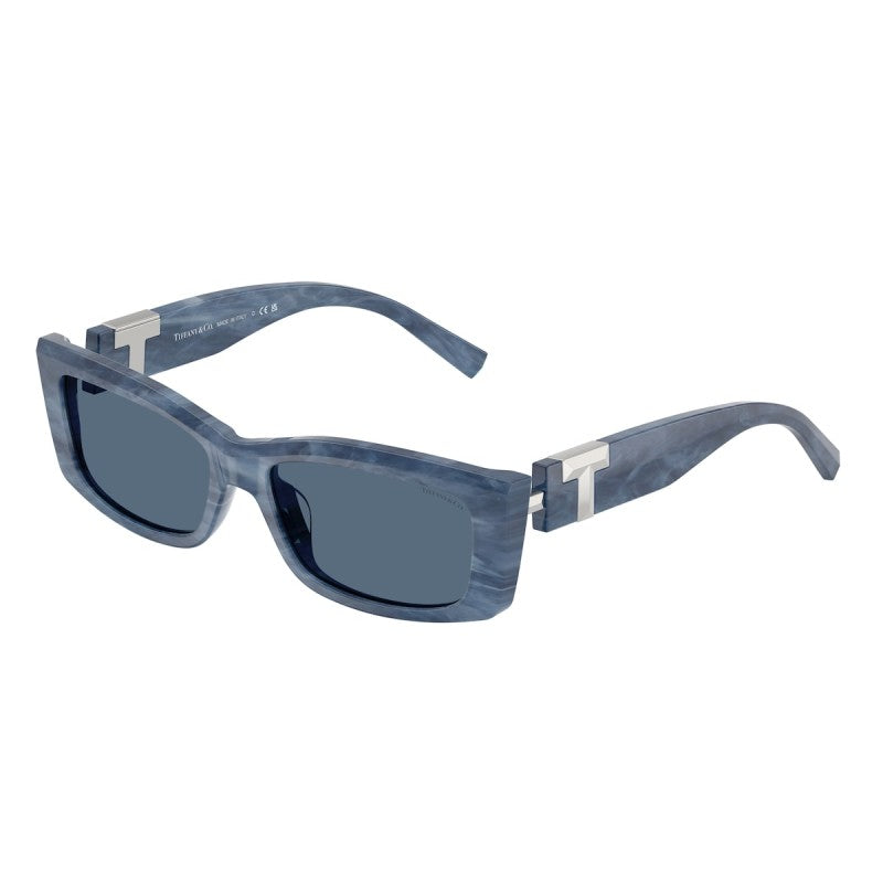 OCCHIALE DA SOLE DONNA | TIFFANY TF 4240U - 843280 TANZANITE STRIATA - CALIBRO 54