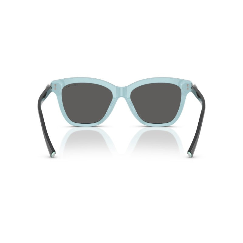 OCCHIALE DA SOLE DONNA | TIFFANY TF 4241D - 8055S4 NERO SU BLU TIFFANY - CALIBRO 54