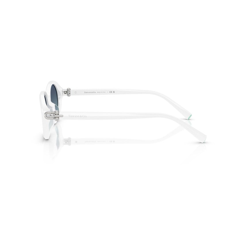 OCCHIALE DA SOLE DONNA | TIFFANY TF 4242D - 83929S BIANCO BRILLANTE - CALIBRO 54