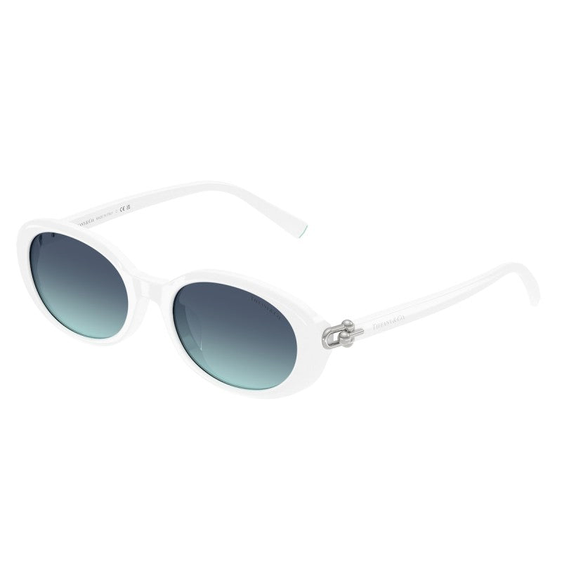OCCHIALE DA SOLE DONNA | TIFFANY TF 4242D - 83929S BIANCO BRILLANTE - CALIBRO 54