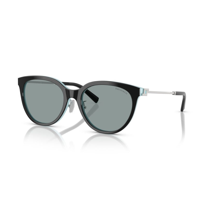 OCCHIALE DA SOLE DONNA | TIFFANY TF 4243D - 8055/1 NERO SU BLU TIFFANY - CALIBRO 55