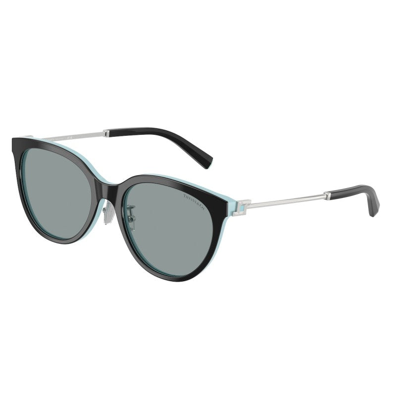 OCCHIALE DA SOLE DONNA | TIFFANY TF 4243D - 8055/1 NERO SU BLU TIFFANY - CALIBRO 55