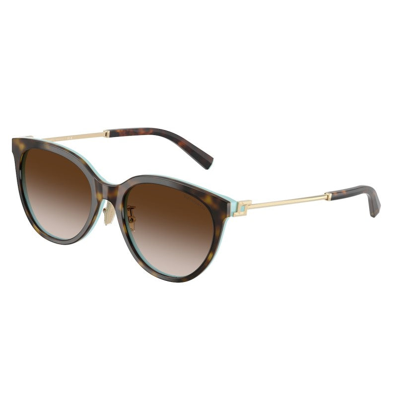 OCCHIALE DA SOLE DONNA | TIFFANY TF 4243D - 81343B AVANA SU TIFFANY BLU - CALIBRO 55