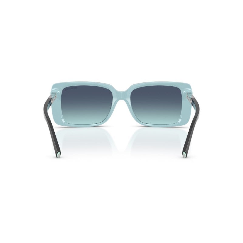 OCCHIALE DA SOLE DONNA | TIFFANY TF 4249 - 80559S NERO SU BLU TIFFANY - CALIBRO 55
