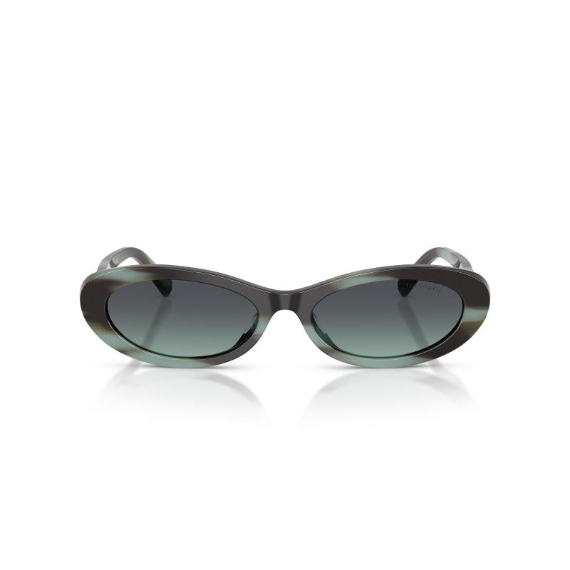 OCCHIALE DA SOLE DONNA | TIFFANY TF 4250 - 84432G TIFFANY NERO A RIGHE - CALIBRO 56