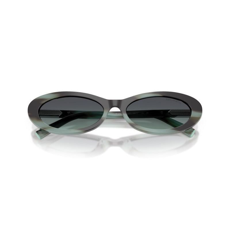OCCHIALE DA SOLE DONNA | TIFFANY TF 4250 - 84432G TIFFANY NERO A RIGHE - CALIBRO 56
