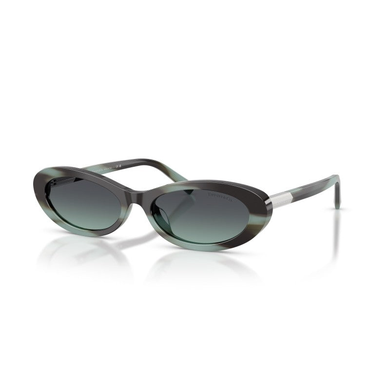OCCHIALE DA SOLE DONNA | TIFFANY TF 4250 - 84432G TIFFANY NERO A RIGHE - CALIBRO 56