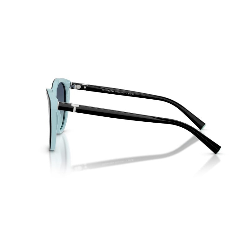 OCCHIALE DA SOLE DONNA | TIFFANY TF 4251 - 80559S NERO SU BLU TIFFANY - CALIBRO 56
