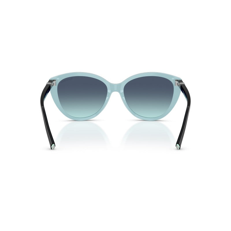 OCCHIALE DA SOLE DONNA | TIFFANY TF 4251 - 80559S NERO SU BLU TIFFANY - CALIBRO 56