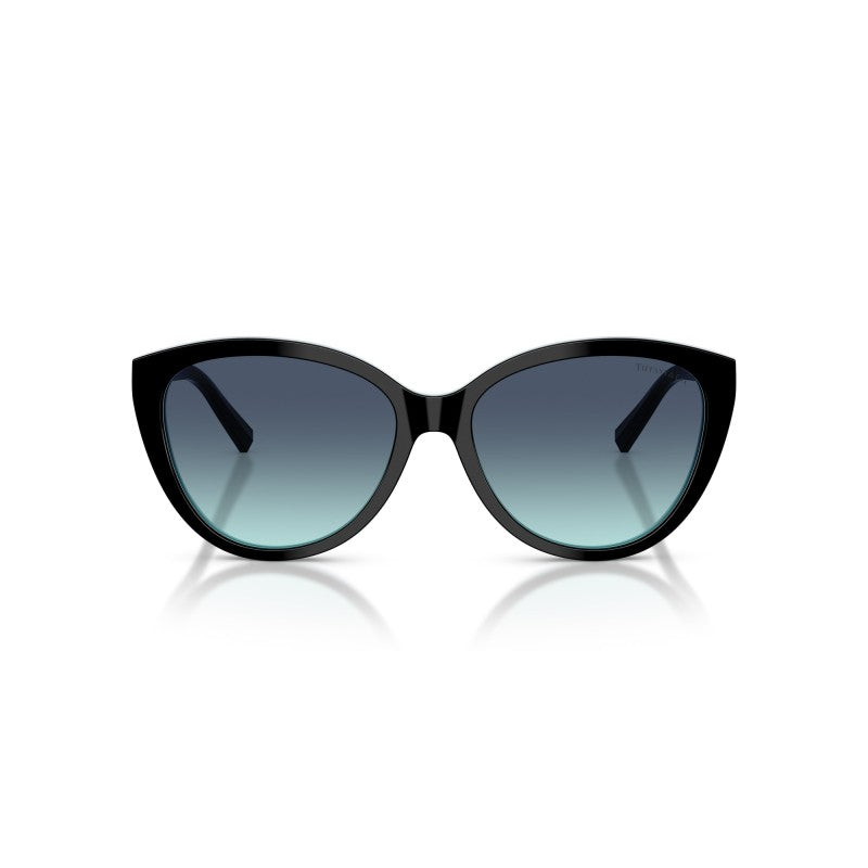 OCCHIALE DA SOLE DONNA | TIFFANY TF 4251 - 80559S NERO SU BLU TIFFANY - CALIBRO 56