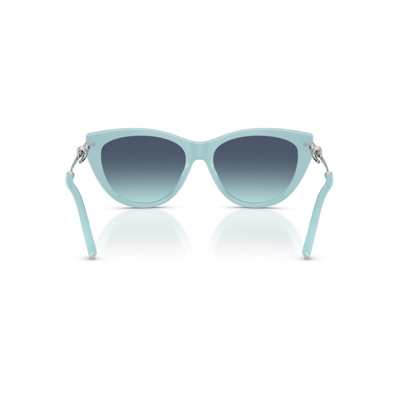 OCCHIALE DA SOLE DONNA | TIFFANY TF 4253 - 80559S NERO SU BLU TIFFANY - CALIBRO 55