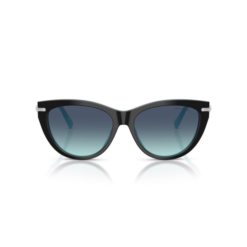 OCCHIALE DA SOLE DONNA | TIFFANY TF 4253 - 80559S NERO SU BLU TIFFANY - CALIBRO 55