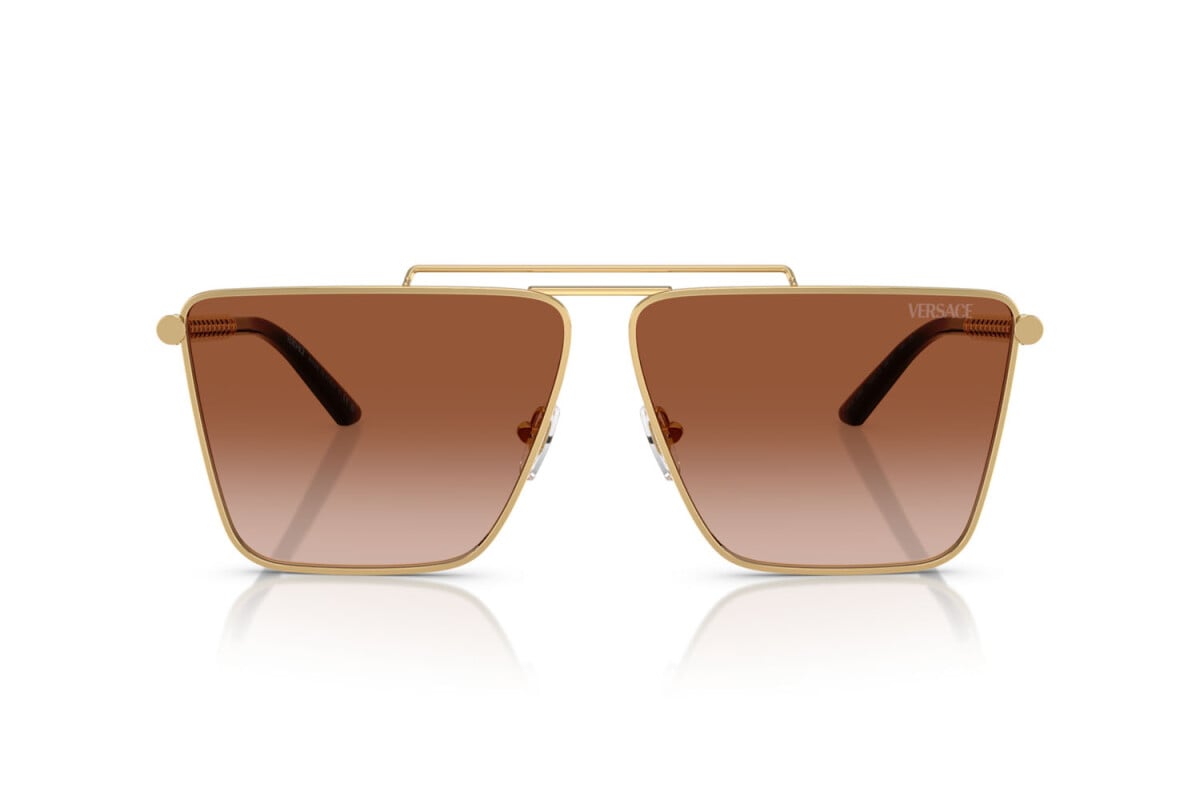 VERSACE - 100213 ORO | OCCHIALE DA SOLE UOMO - VE 2266 CALIBRO 64