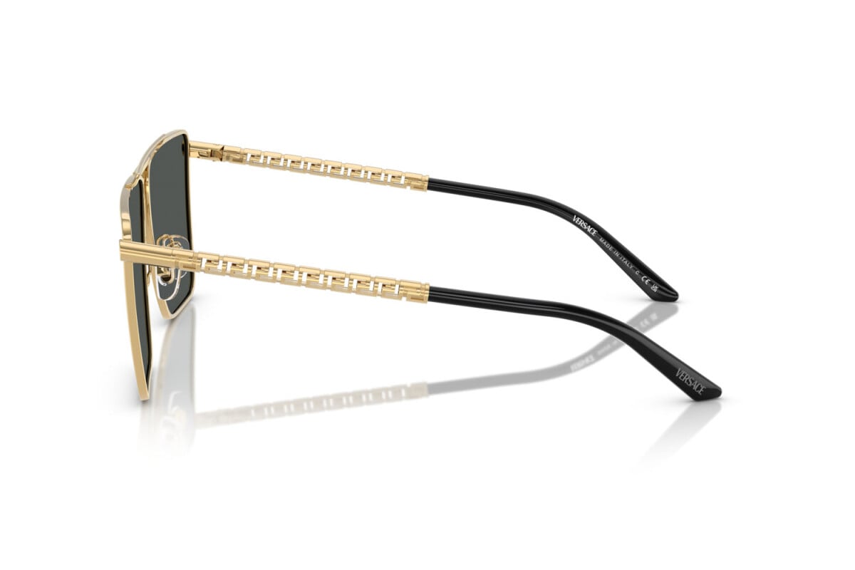 VERSACE - 100287 ORO | OCCHIALE DA SOLE UOMO - VE 2266 CALIBRO 64
