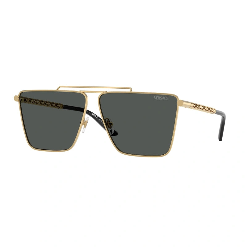 VERSACE - 100287 ORO | OCCHIALE DA SOLE UOMO - VE 2266 CALIBRO 64