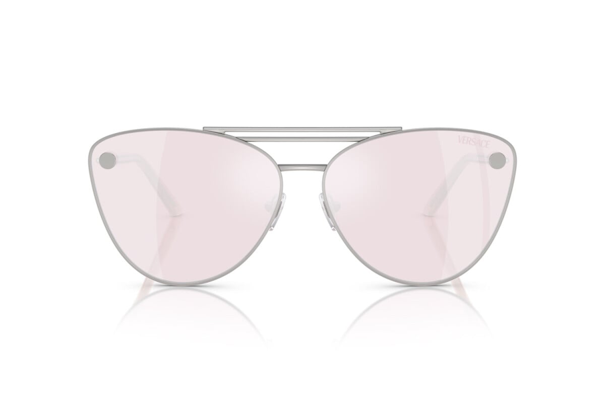 VERSACE - 10007V ARGENTO | OCCHIALE DA SOLE DONNA - VE 2267 CALIBRO 64