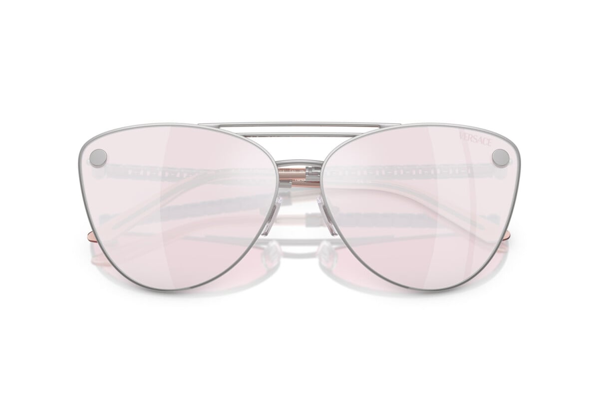 VERSACE - 10007V ARGENTO | OCCHIALE DA SOLE DONNA - VE 2267 CALIBRO 64
