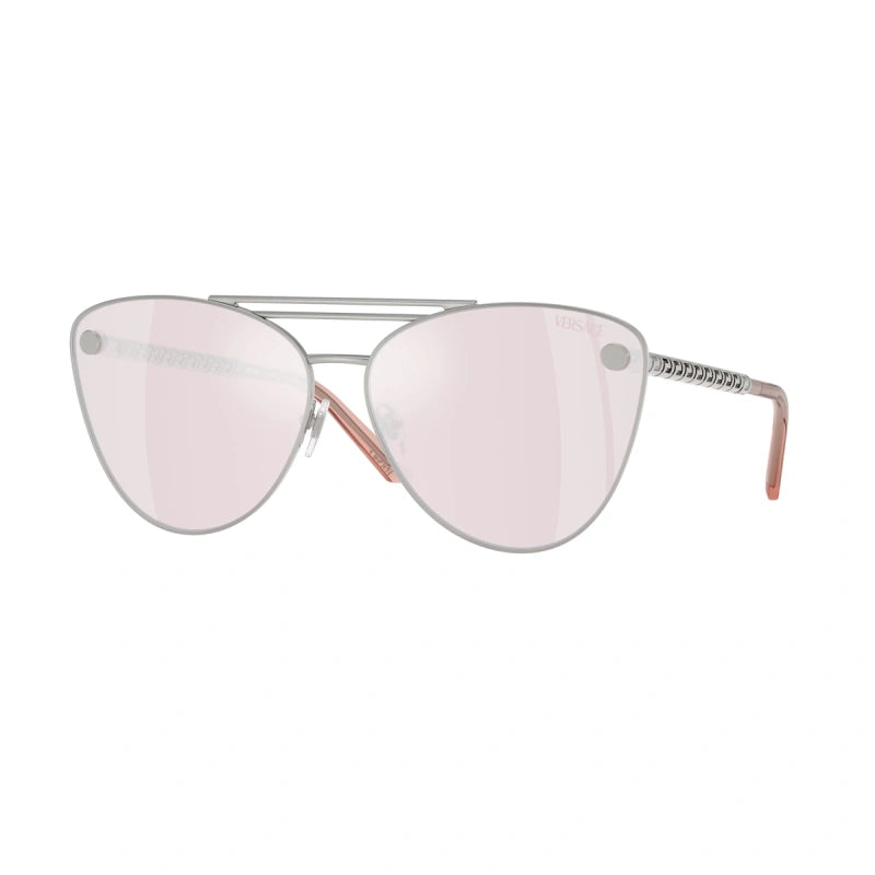 VERSACE - 10007V ARGENTO | OCCHIALE DA SOLE DONNA - VE 2267 CALIBRO 64