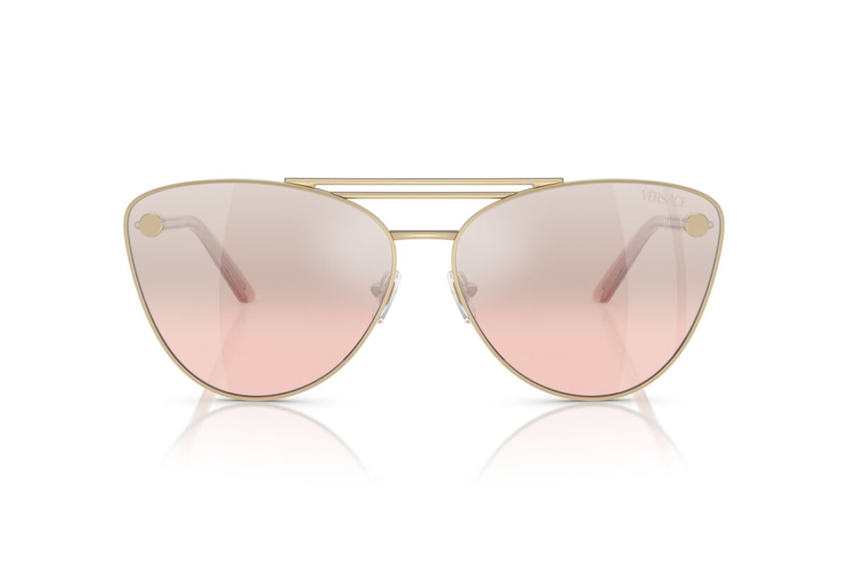 VERSACE - 12527E ORO PALLIDO | OCCHIALE DA SOLE DONNA - VE 2267 CALIBRO 64