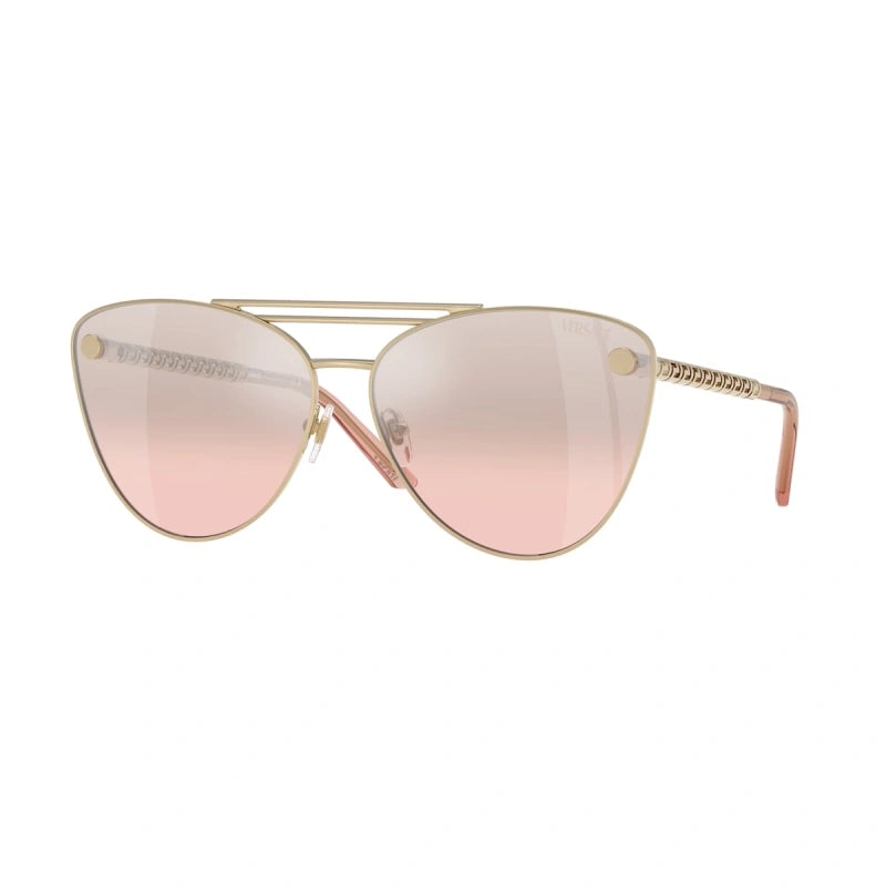 VERSACE - 12527E ORO PALLIDO | OCCHIALE DA SOLE DONNA - VE 2267 CALIBRO 64