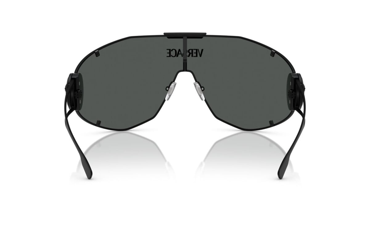 VERSACE - 143387 NERO OPACO | OCCHIALE DA SOLE UOMO - VE 2268 CALIBRO UNICO