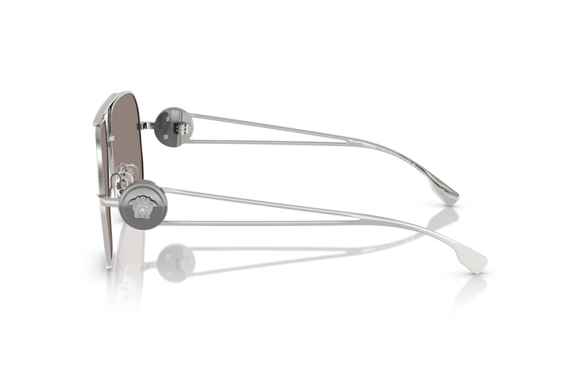 VERSACE - 10006G ARGENTO | OCCHIALE DA SOLE UOMO - VE 2269 CALIBRO 62