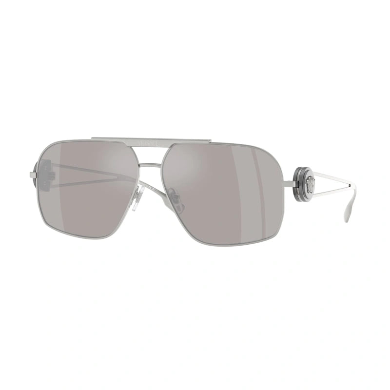 VERSACE - 10006G ARGENTO | OCCHIALE DA SOLE UOMO - VE 2269 CALIBRO 62