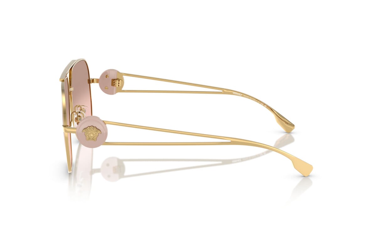 VERSACE - 10027E ORO | OCCHIALE DA SOLE UOMO - VE 2269 CALIBRO 62