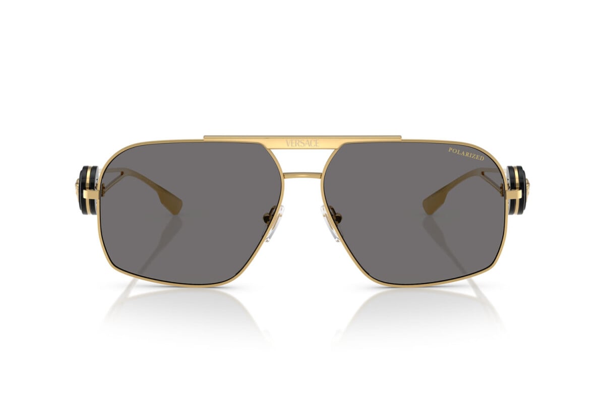 VERSACE - 100281 NERO | OCCHIALE DA SOLE UOMO - VE 2269 CALIBRO 62