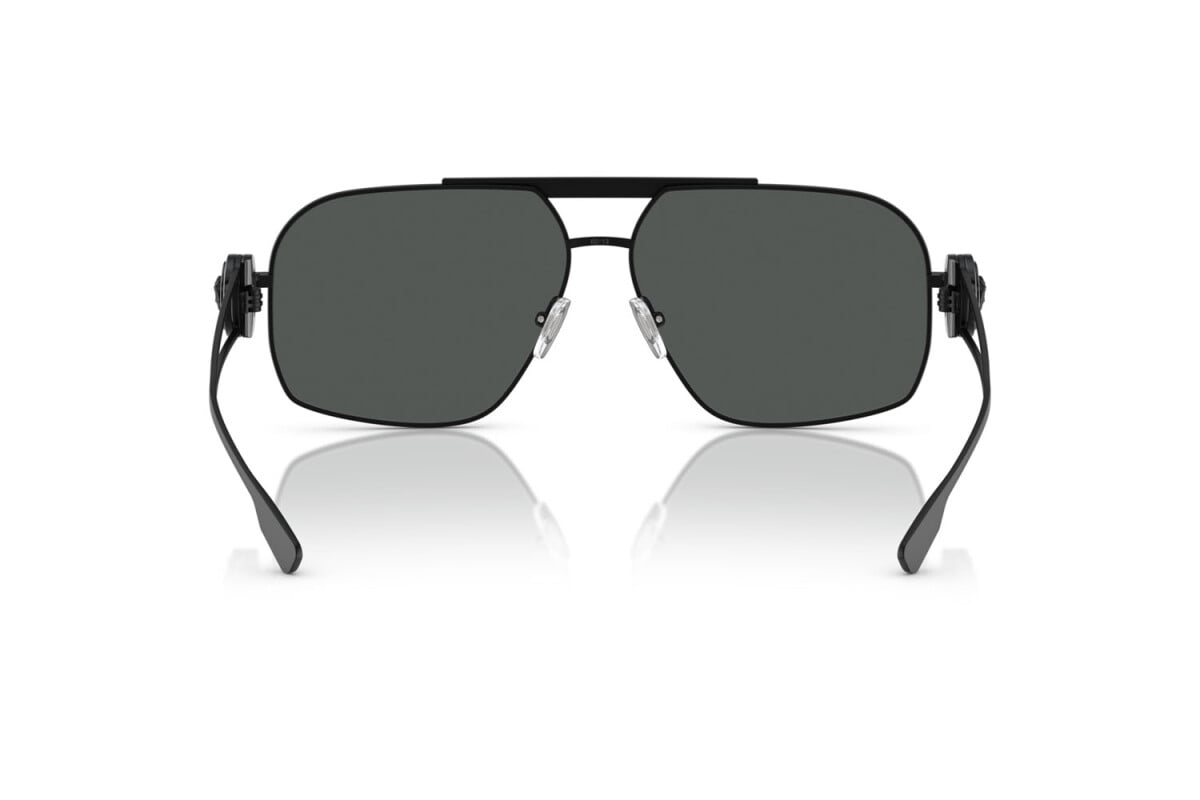 VERSACE - 143387 NERO OPACO | OCCHIALE DA SOLE UOMO - VE 2269 CALIBRO 62