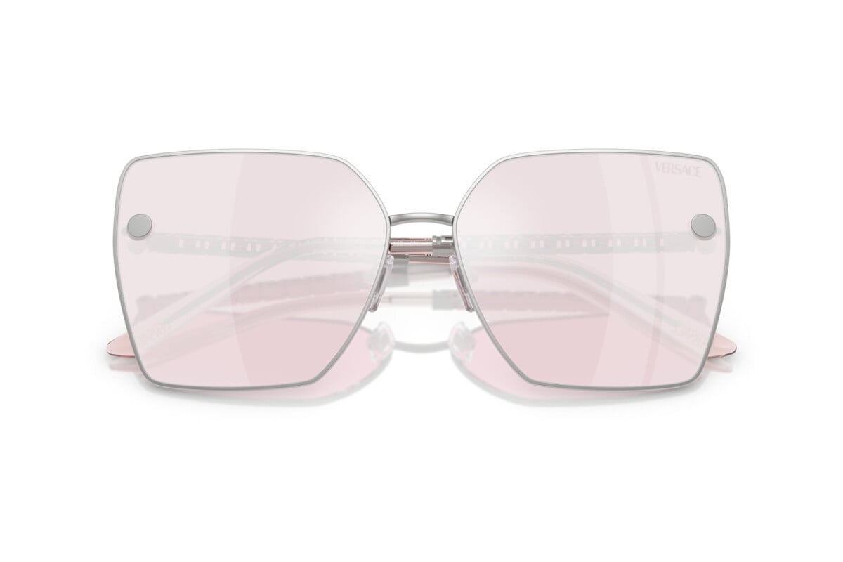 VERSACE - 10007V ARGENTO | OCCHIALE DA SOLE DONNA - VE 2270D CALIBRO 63