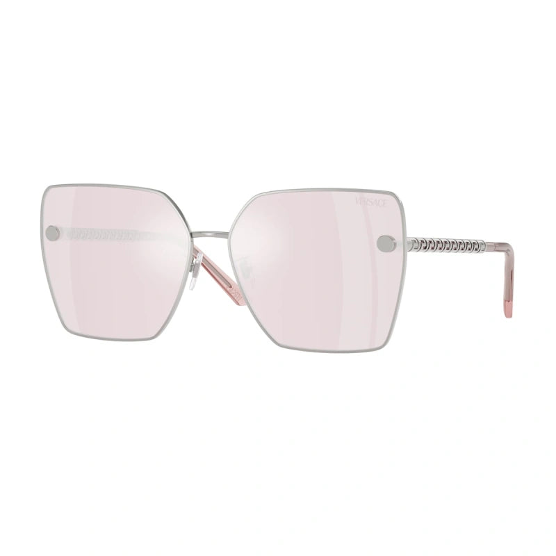 VERSACE - 10007V ARGENTO | OCCHIALE DA SOLE DONNA - VE 2270D CALIBRO 63