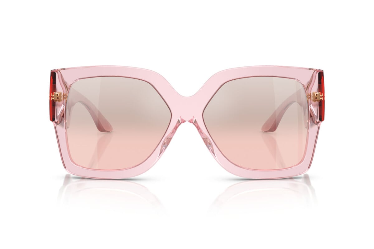 VERSACE - 54727E ROSA TRASPARENTE | OCCHIALE DA SOLE DONNA - VE 4402 CALIBRO 59