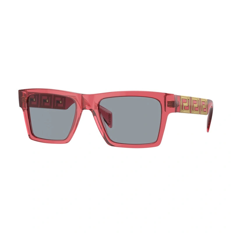 VERSACE VE 4445 - 5409/1 ROSSO TRASPARENTE | OCCHIALE DA SOLE UOMO