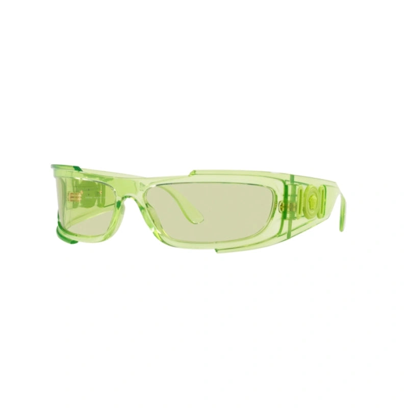 VERSACE VE 4446 - 541471 VERDE TRASPARENTE | OCCHIALE DA SOLE UOMO
