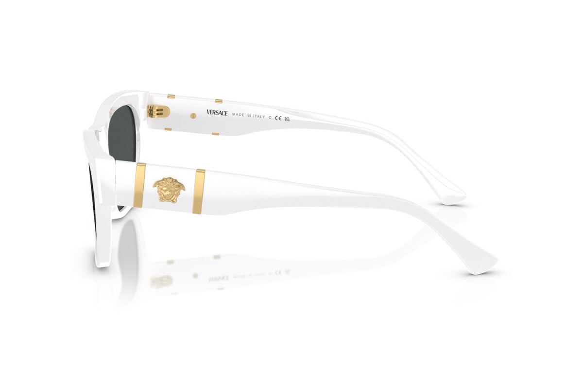 VERSACE - 314/87 BIANCO | OCCHIALE DA SOLE UOMO - VE 4457 CALIBRO 55