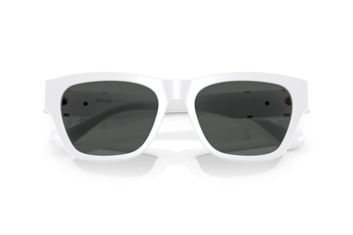 VERSACE - 314/87 BIANCO | OCCHIALE DA SOLE UOMO - VE 4457 CALIBRO 55