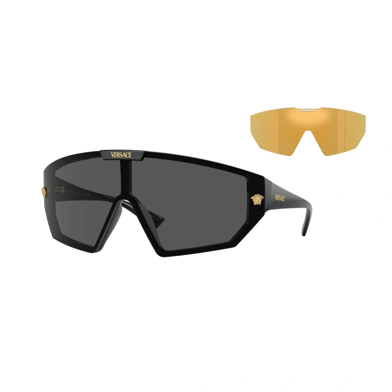 VERSACE - GB1/87 NERO | OCCHIALE DA SOLE UNISEX - VE 4461 CALIBRO UNICO