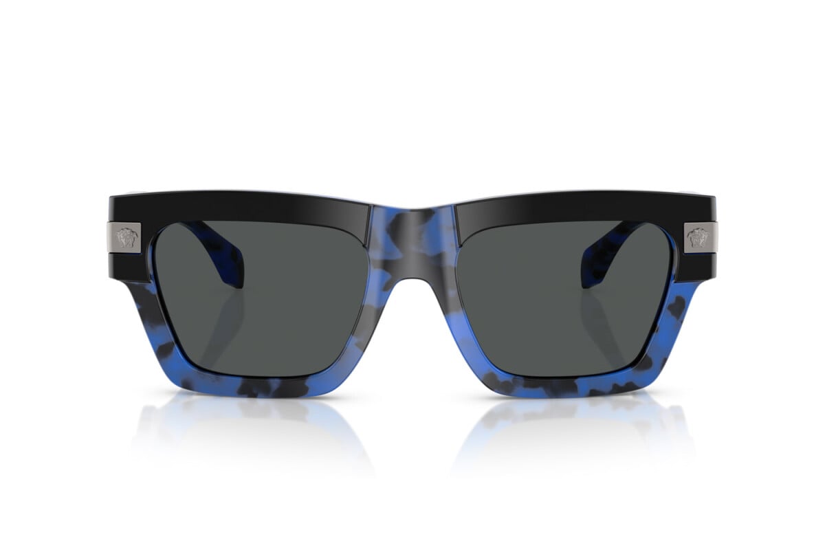 VERSACE - 545887 AVANA BLU | OCCHIALE DA SOLE UOMO - VE 4464 CALIBRO 52