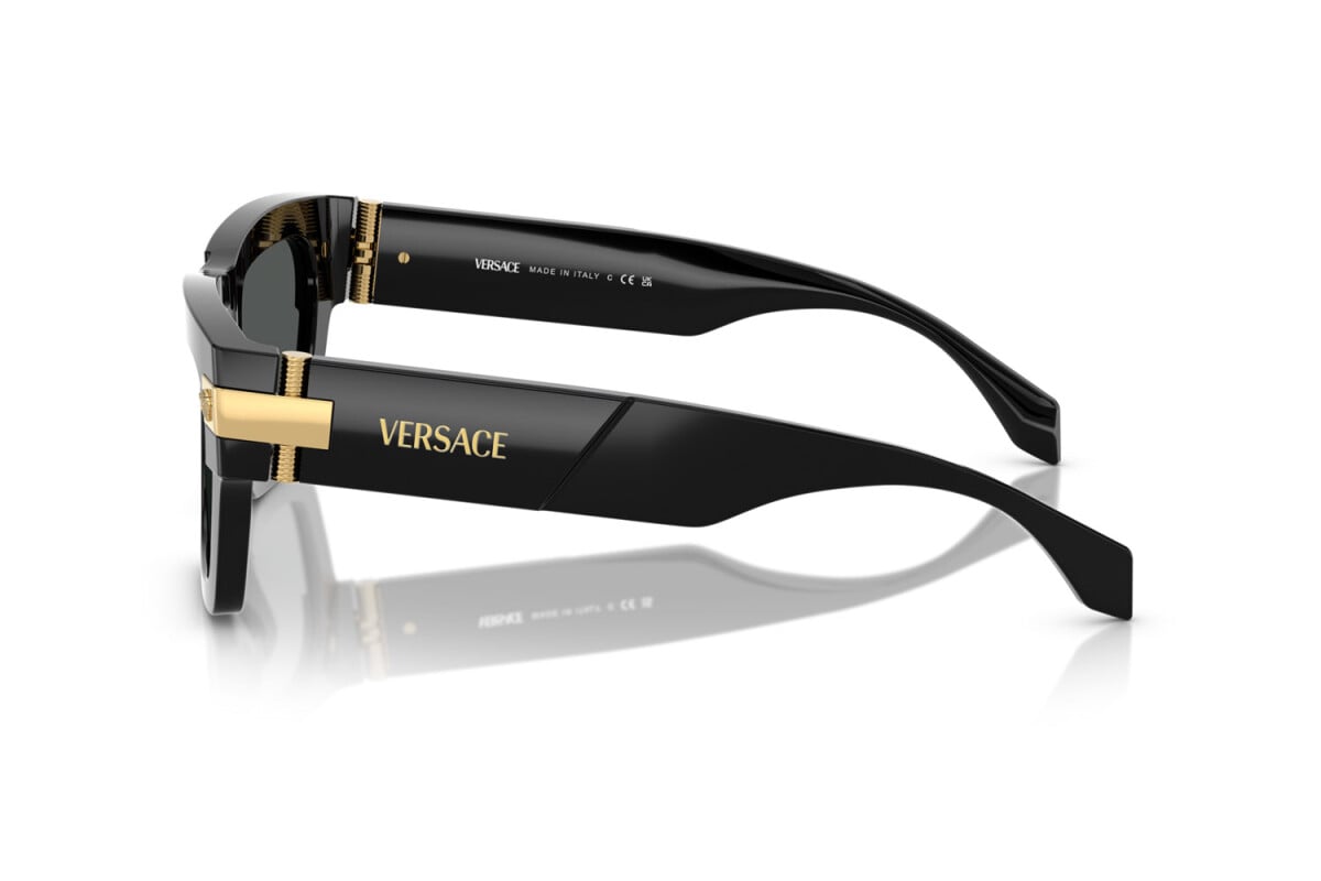VERSACE - GB1/87 NERO | OCCHIALE DA SOLE UOMO - VE 4464 CALIBRO 55