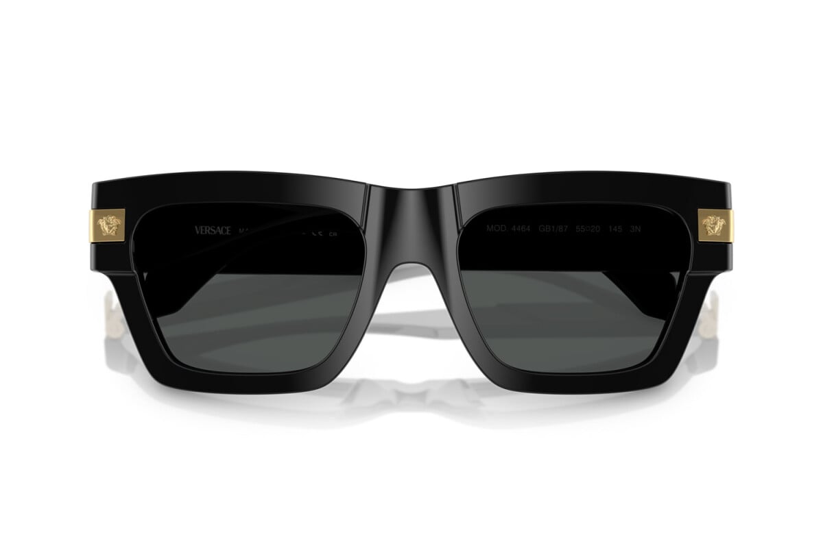 VERSACE - GB1/87 NERO | OCCHIALE DA SOLE UOMO - VE 4464 CALIBRO 55