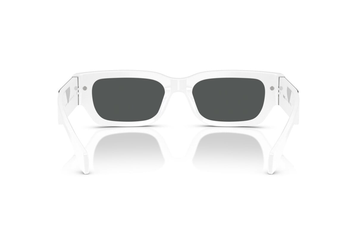 VERSACE - 545987 PARTE SUPERIORE NERA/BIANCA | OCCHIALE DA SOLE UOMO - VE 4465 CALIBRO 53