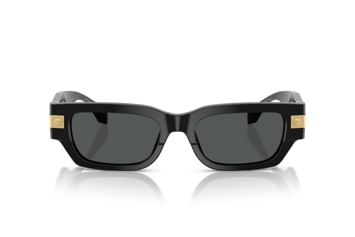 VERSACE - GB1/87 NERO | OCCHIALE DA SOLE UOMO - VE 4465 CALIBRO 53