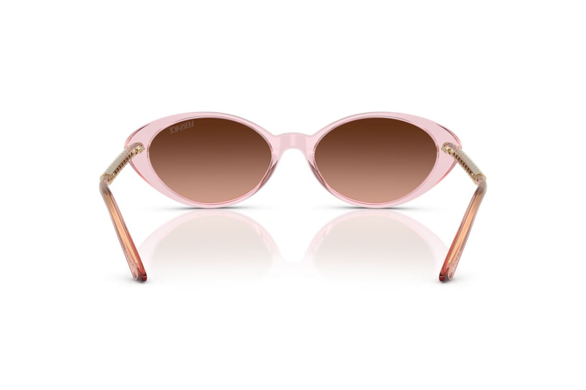 VERSACE - 54725M ROSA TRASPARENTE | OCCHIALE DA SOLE DONNA - VE 4469 CALIBRO 54