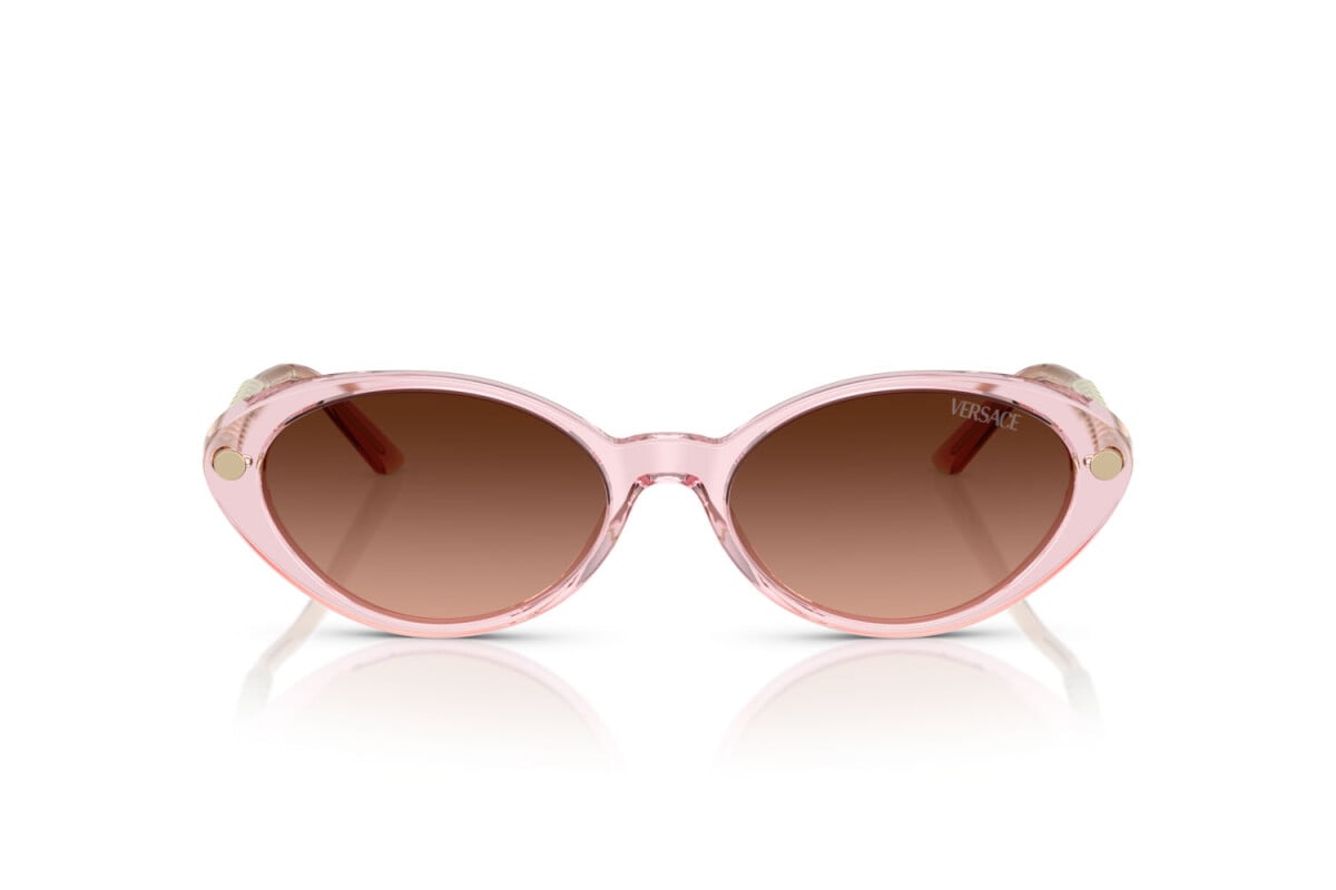VERSACE - 54725M ROSA TRASPARENTE | OCCHIALE DA SOLE DONNA - VE 4469 CALIBRO 54